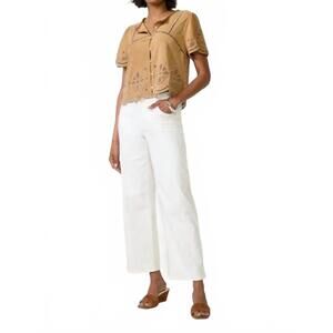 NEW FRAME mellow ankle length jeans in white